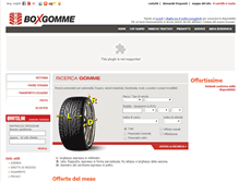Tablet Screenshot of boxgomme.it